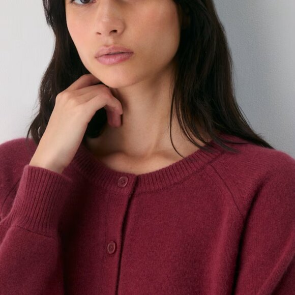 NWT Aritzia LONDON Wool Cashmere Cardigan Cardovan S - Picture 4 of 7